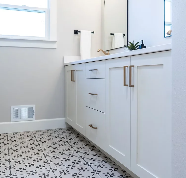 Modern Bathroom Vanity Remodeling with Mode Homes